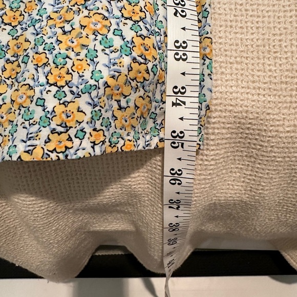 Faithfull the Brand Blue and Brown Midi Dress - Picture 8 of 8